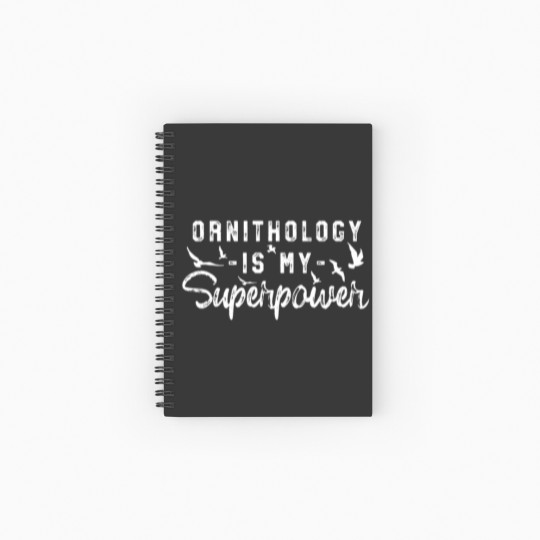 Discover Ornithology Spiral Notebooks   Ruled Line Birding Ornithologist Bird-Watch Spiral Notebooks   Ruled Line