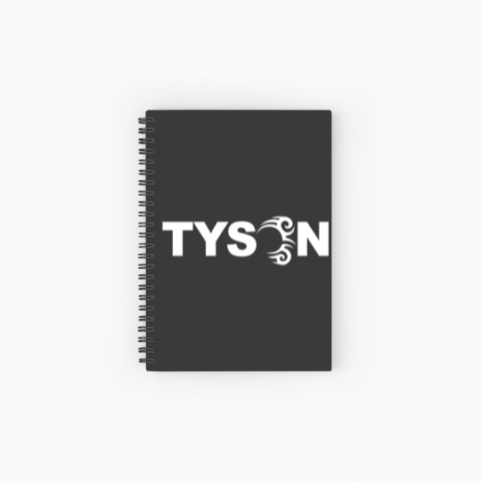 Discover Mike Tyson Tattoo Graphic Unisex Spiral Notebooks   Ruled Line