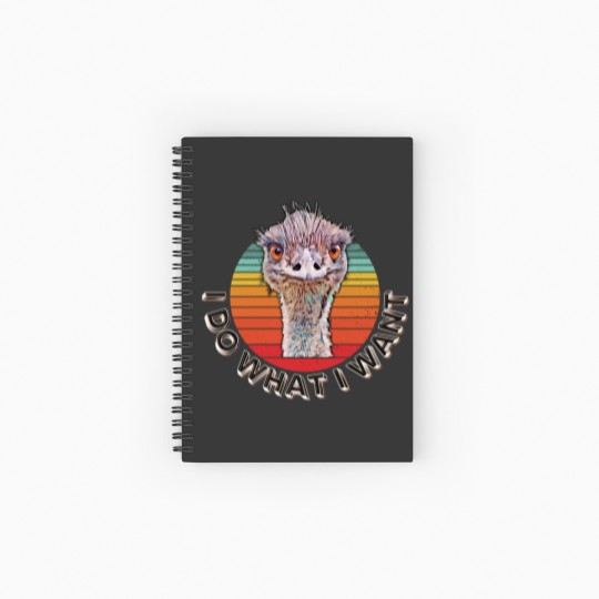 Discover Emmanuel the Emu, Emmanuel Don't Do It Spiral Notebooks   Ruled Line