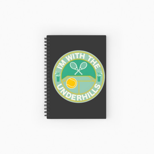 Discover Fletch - I'm With the Underhills Spiral Notebooks   Ruled Line
