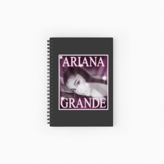 Discover Ariána Grande Thank U Next Homage Spiral Notebooks   Ruled Line