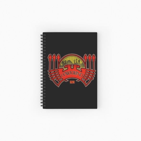Discover HAWKWIND - BAND - UNISEX Spiral Notebooks   Ruled Line