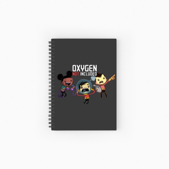 Discover Oxygen Not Included! Spiral Notebooks   Ruled Line