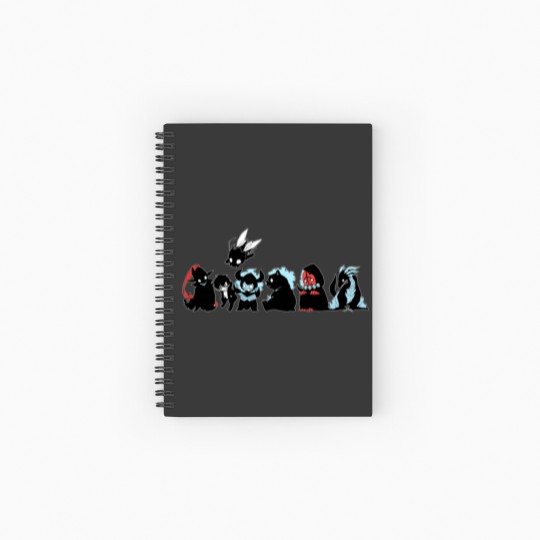 Discover Solo Leveling - All Team Chibi Spiral Notebooks   Ruled Line