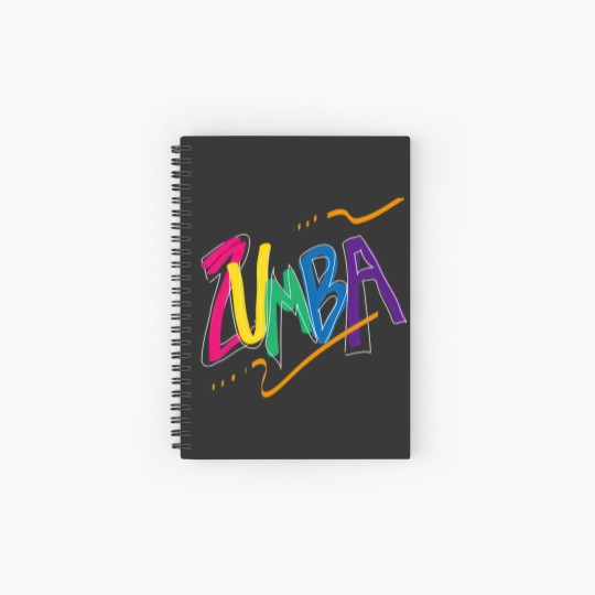 Discover Zumba Dance With stars Spiral Notebooks   Ruled Line
