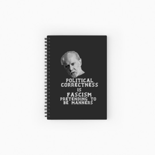Discover George carlin Spiral Notebooks   Ruled Line
