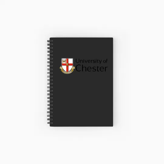 Discover University of Chester Spiral Notebooks   Ruled Line