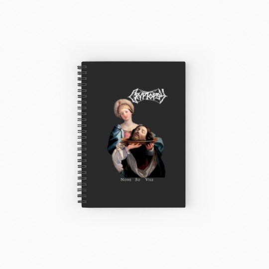 Discover Cryptopsy - None So Vile Spiral Notebooks   Ruled Line