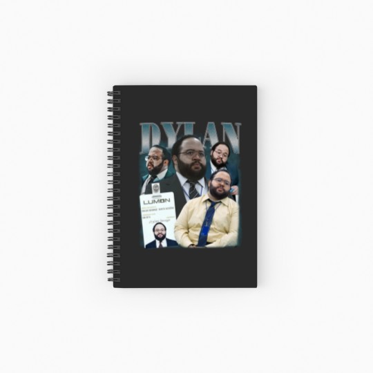 Discover Severance Dylan G Spiral Notebooks   Ruled Line, Severance Graphic Spiral Notebooks   Ruled Line, Gift for TV Lover
