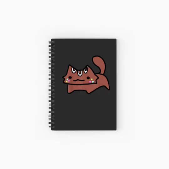 Discover cosmo cat from dandy's world toys for boys and girls Spiral Notebooks   Ruled Line