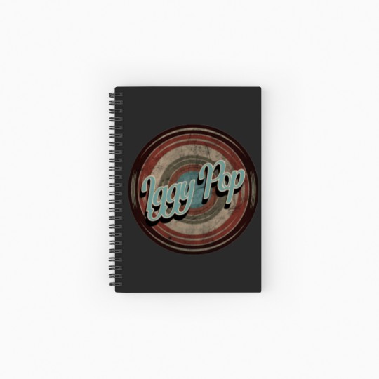 Discover iggy pop vintage dim Spiral Notebooks   Ruled Line Spiral Notebooks   Ruled Line