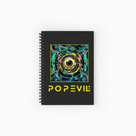 Discover POP EVIL BAND Essential Spiral Notebooks   Ruled Line