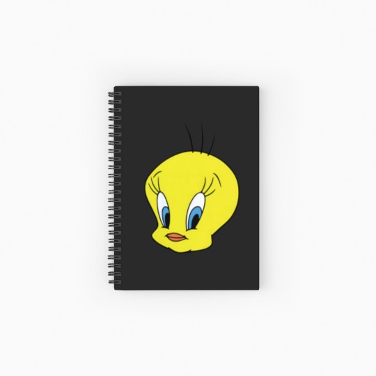 Discover Tweety Bird  gender neutral short sleeved Spiral Notebooks   Ruled Line