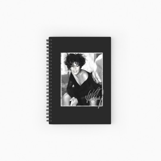 Discover Whitney Houston Spiral Notebooks   Ruled Line