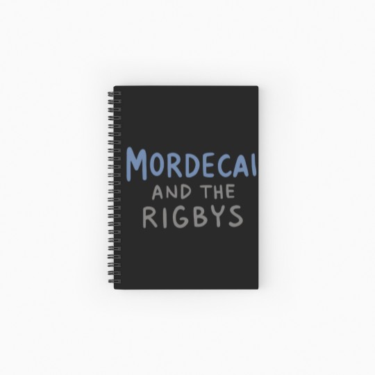 Discover Mordecai and the Rigbys Ringer Spiral Notebooks   Ruled Line, The Regular Show Spiral Notebooks   Ruled Line, Unisex Ringer Spiral Notebooks   Ruled Line