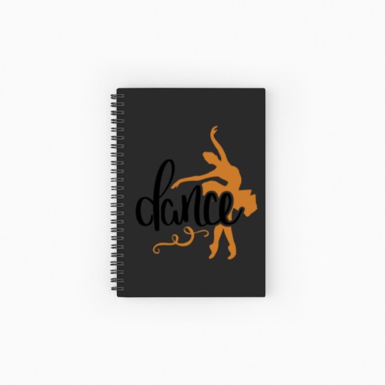 Discover Dance Spiral Notebooks   Ruled Line