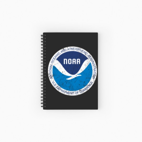 Discover NOAA National Oceanic & Atmospheric Administration Spiral Notebooks   Ruled Line