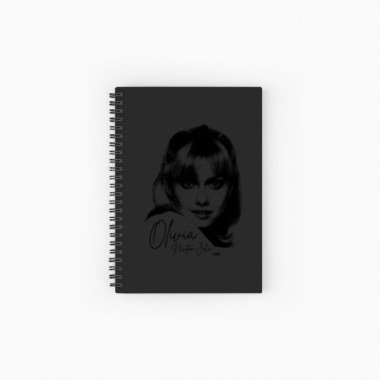 Discover Olivia Newton John Classic Spiral Notebooks   Ruled Line
