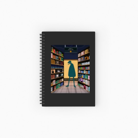 Discover 4142 In The Supermarket Spiral Notebooks - Ruled Line