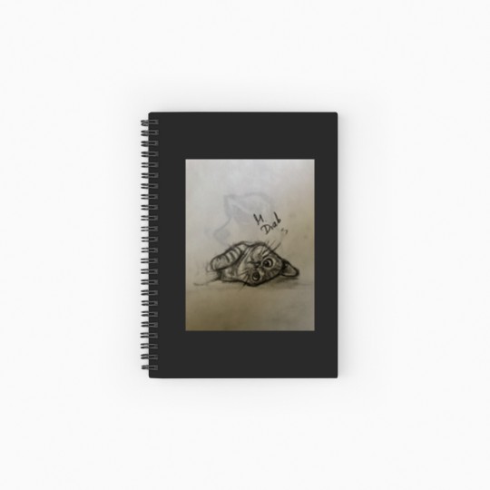 Discover Cat Refugee Spiral Notebooks   Ruled Line