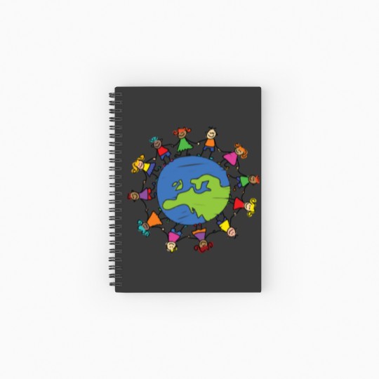 Discover Protect The Environment Earth Day With Children Spiral Notebooks   Ruled Line