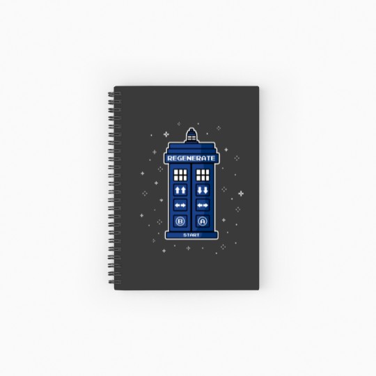 Discover Cheating Time and Space Spiral Notebooks   Ruled Line