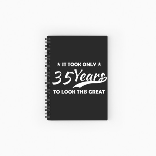 Discover It took only 35 years to look this great Spiral Notebooks   Ruled Line