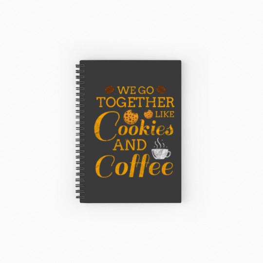 Discover Cookie Confiserie Bake Cookies Baking Coffee Gift Spiral Notebooks   Ruled Line