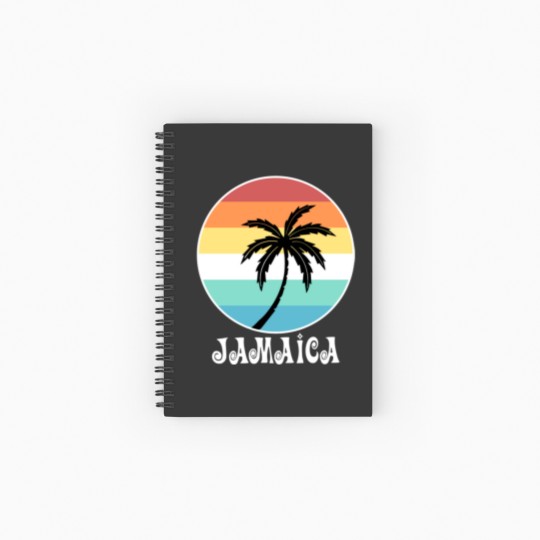 Discover Jamaica Spiral Notebooks   Ruled Line