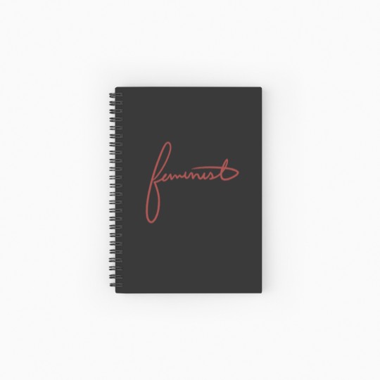Discover Feminist Spiral Notebooks   Ruled Line