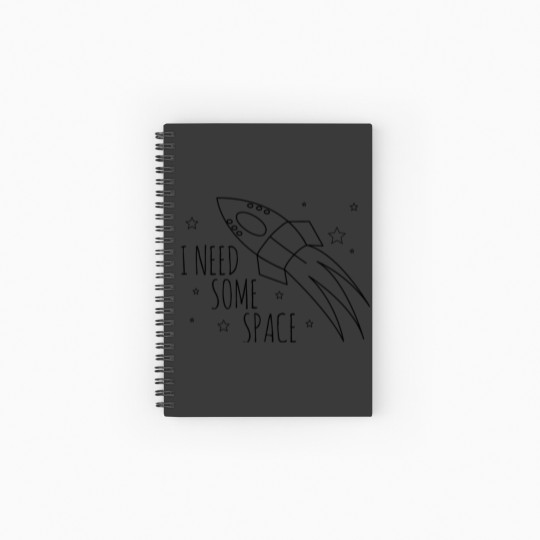 Discover I Need Some Space Psychology Spiral Notebooks   Ruled Line