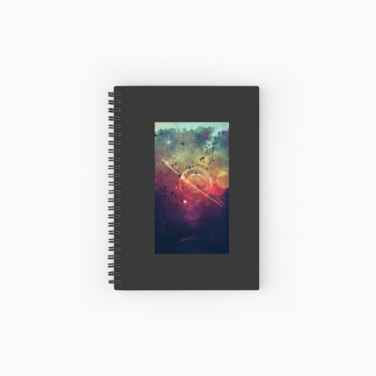 Discover Atmosphere planet sky Spiral Notebooks   Ruled Line