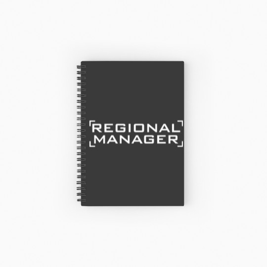 Discover Regional Manager Gift Office Supervisor Shift Spiral Notebooks   Ruled Line