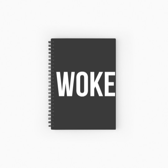 Discover Woke, Black Lives Matter, No Justice Spiral Notebooks   Ruled Line