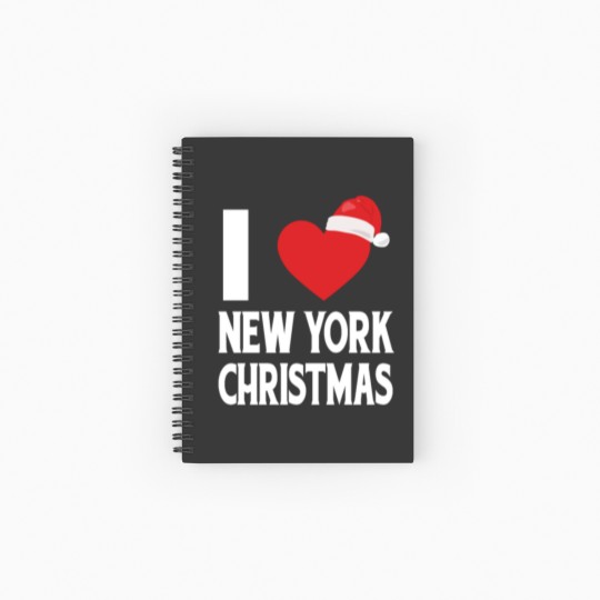 Discover Christmastime is here in New York City Spiral Notebooks   Ruled Line