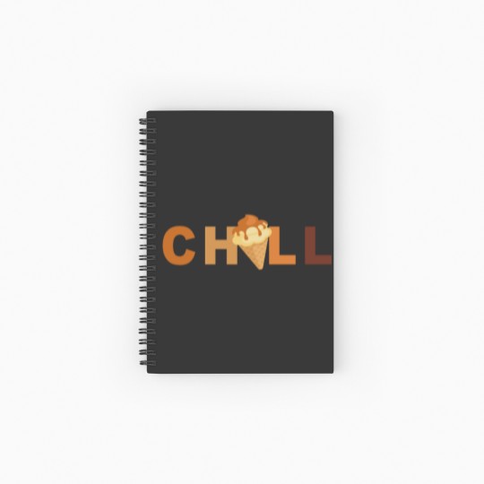 Discover Chill - Chilling Spiral Notebooks   Ruled Line