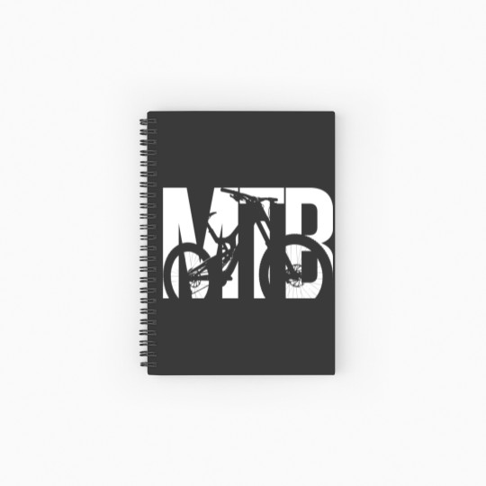 Discover Mountain Bike Spiral Notebooks   Ruled Line