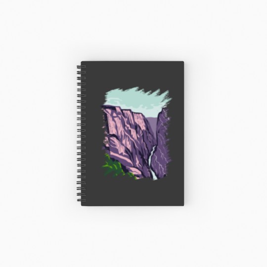 Discover Black Canyon of Gunnison National Park Spiral Notebooks   Ruled Line