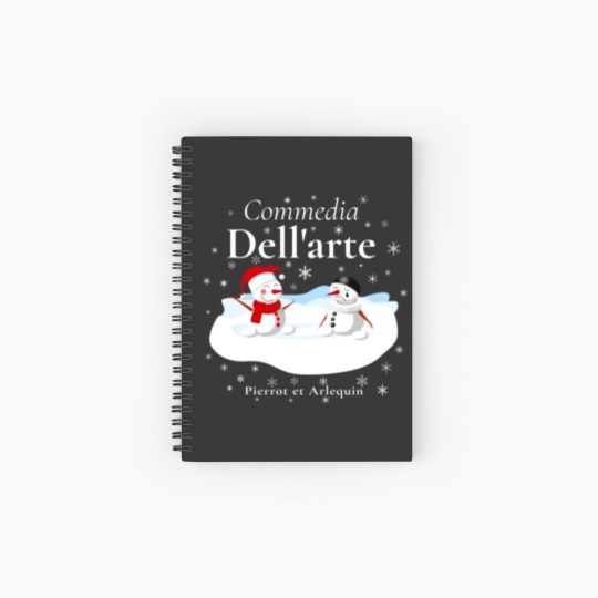 Discover Snowman Spiral Notebooks   Ruled Line