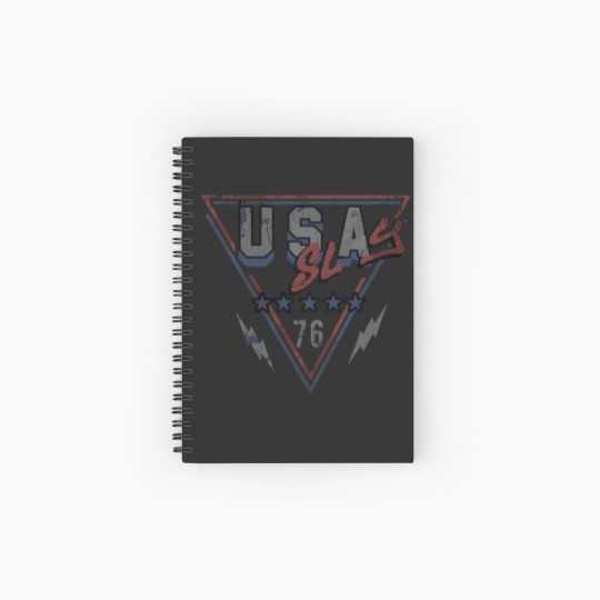 Discover Slay Usa Triangle Graphic Spiral Notebooks   Ruled Line