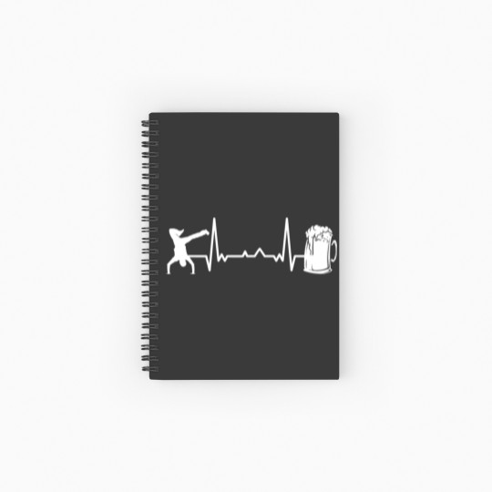 Discover Breakdancing Spiral Notebooks   Ruled Line