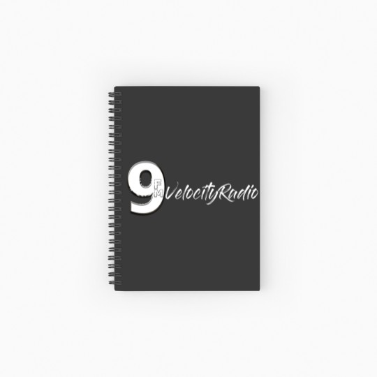 Discover White 9FM Radio Spiral Notebooks   Ruled Line