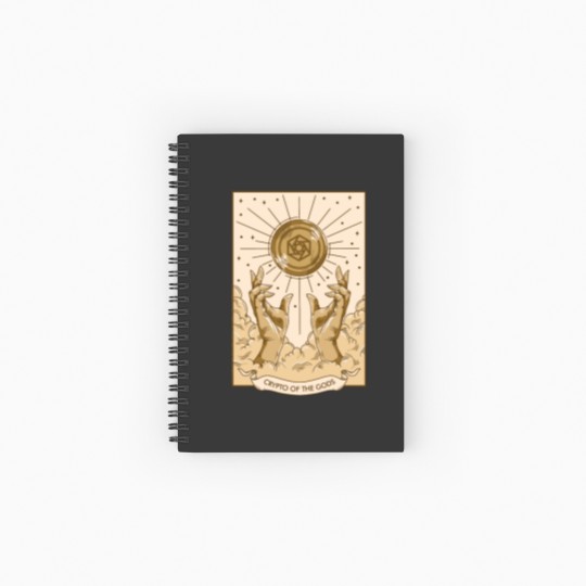 Discover Constellation Crypto of the Gods Spiral Notebooks   Ruled Line