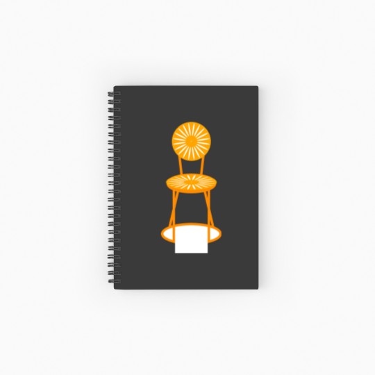 Discover Sunburst Chair Spiral Notebooks   Ruled Line