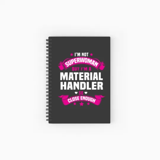 Discover Material Handler Spiral Notebooks   Ruled Line