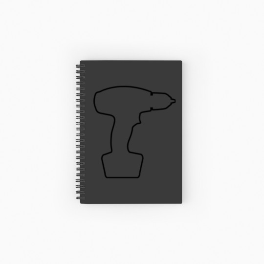 Discover cordless screwdriver Spiral Notebooks   Ruled Line