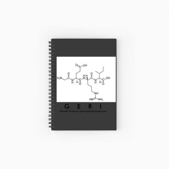 Discover Geri peptide Spiral Notebooks   Ruled Line