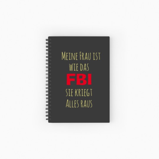 Discover Women and the FBI Spiral Notebooks   Ruled Line