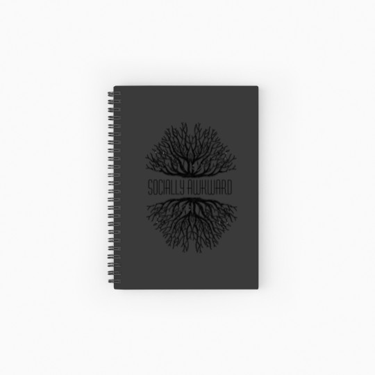 Discover Socially Awkward Spiral Notebooks   Ruled Line