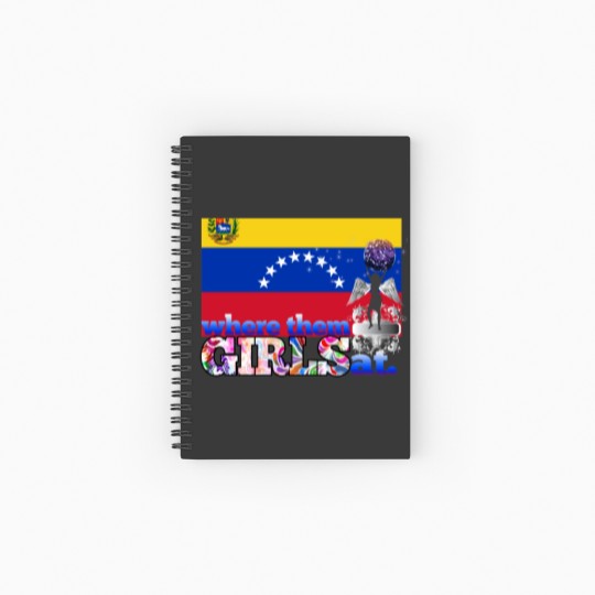 Discover Where them Venezuelan girls at? Spiral Notebooks   Ruled Line